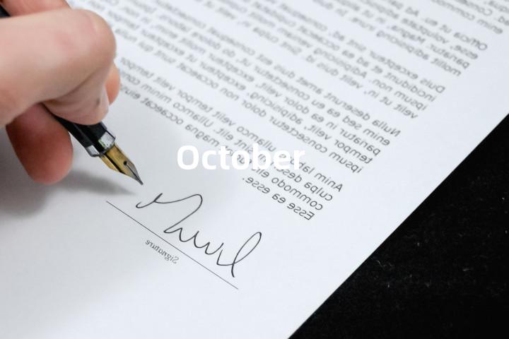 October