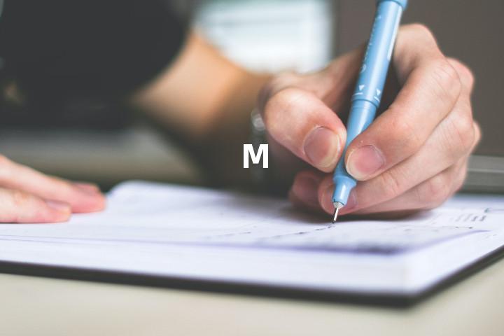 M