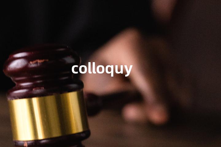 colloquy