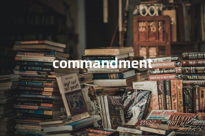 commandments