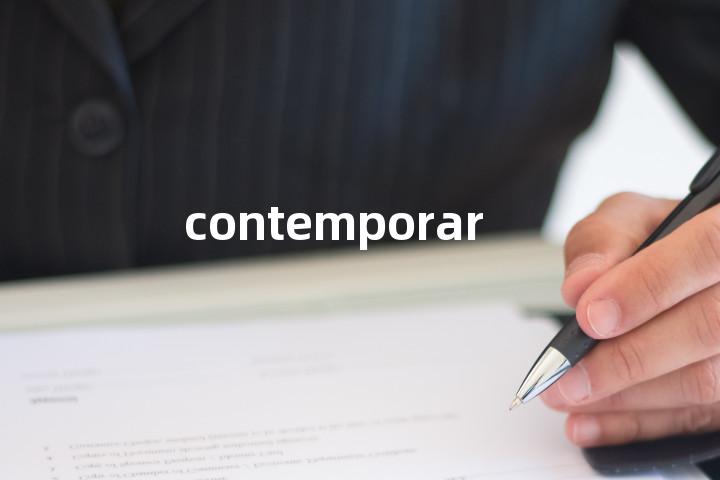 contemporary