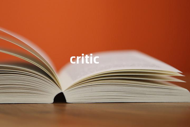 critic