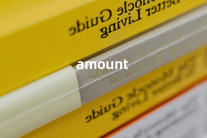 amount