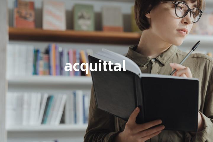 acquittal