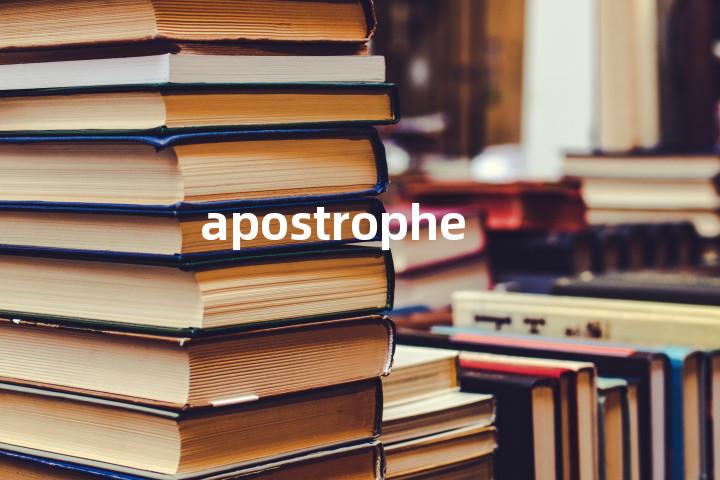 apostrophe