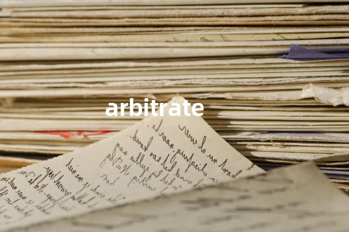 arbitrate