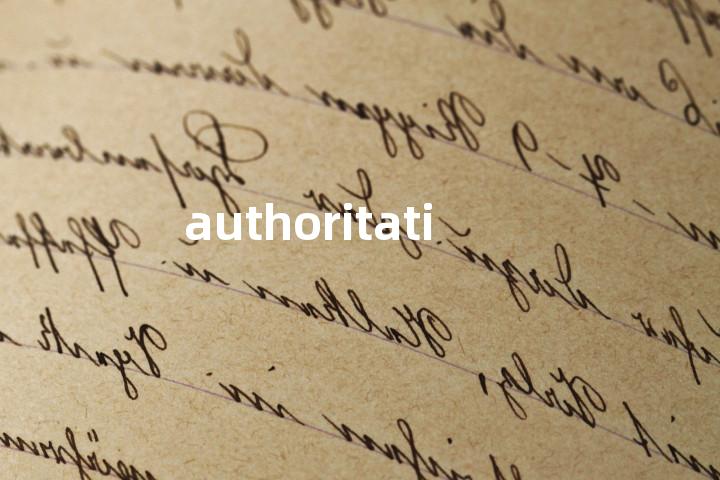 authoritative