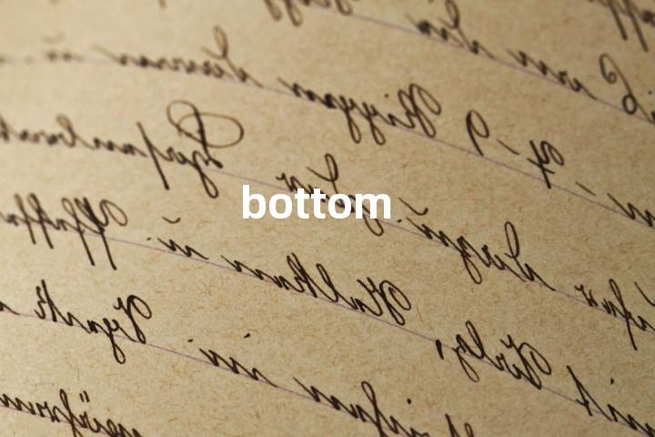 bottom