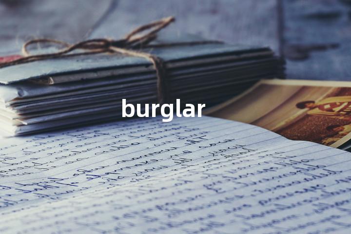 burglar