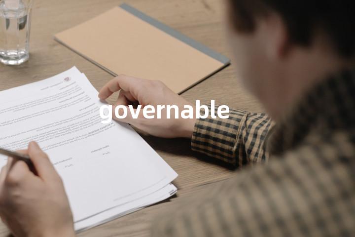 governable