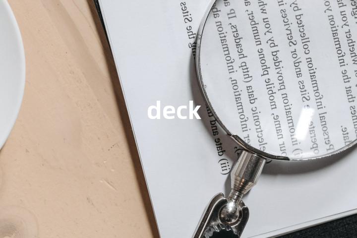 deck