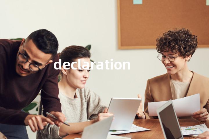 declaration