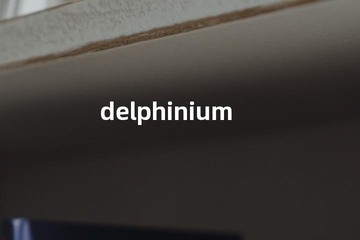delphinium