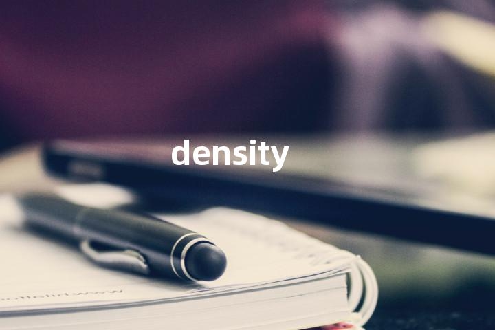 density