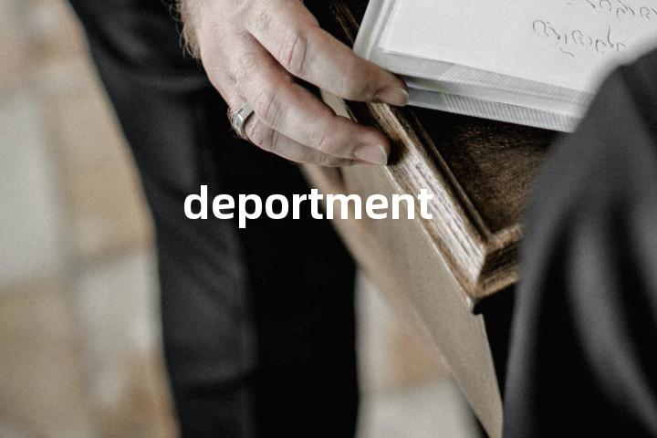 deportment
