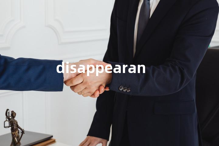 disappearance