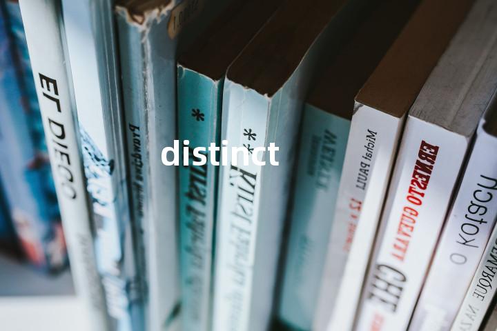 distinct