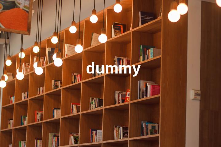 dummy