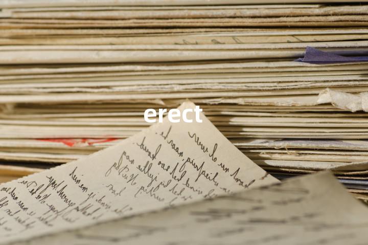 erect