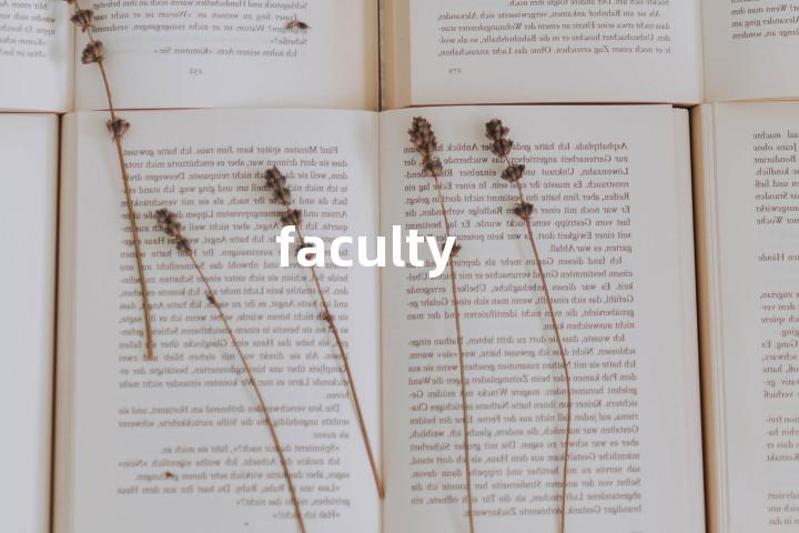 faculty