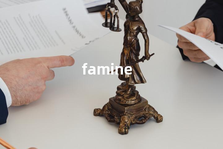 famine