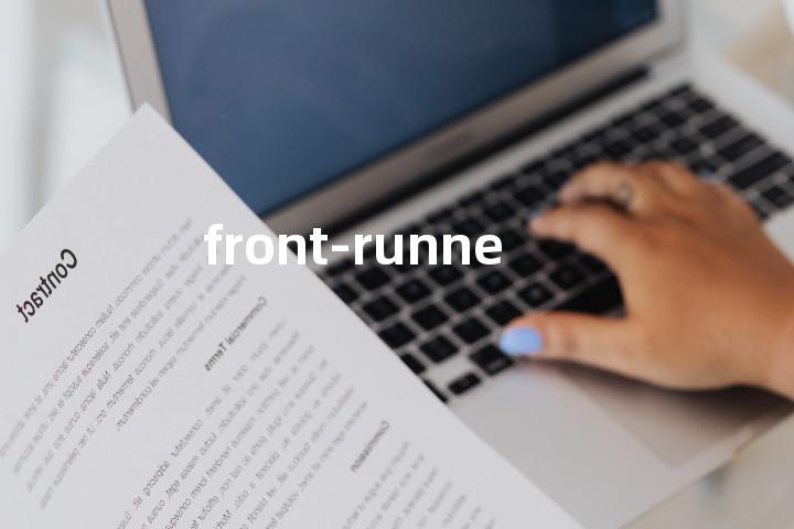 front-runner