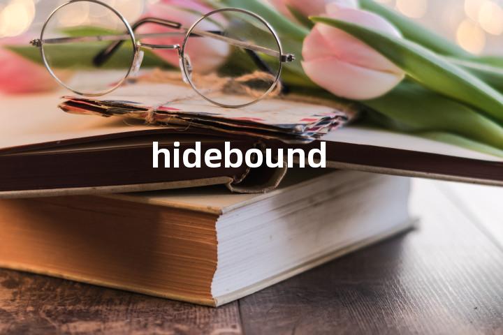 hidebound