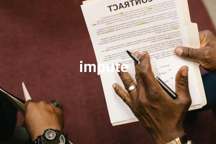 impute