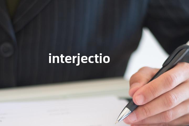 interjection