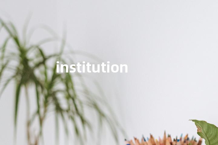 institutional