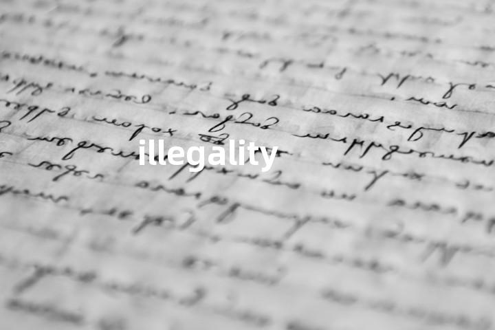 illegality