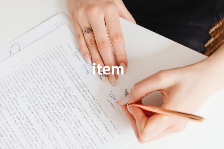 item