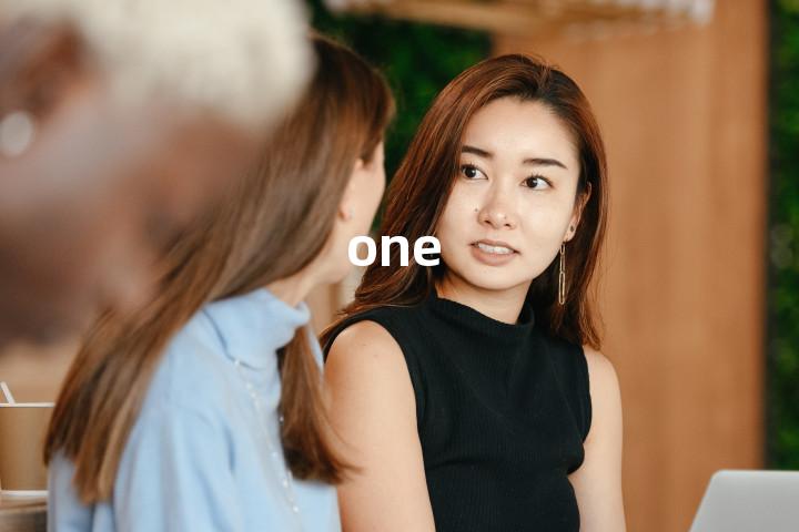 one