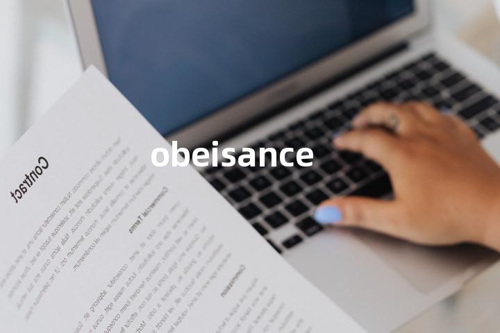 obeisance