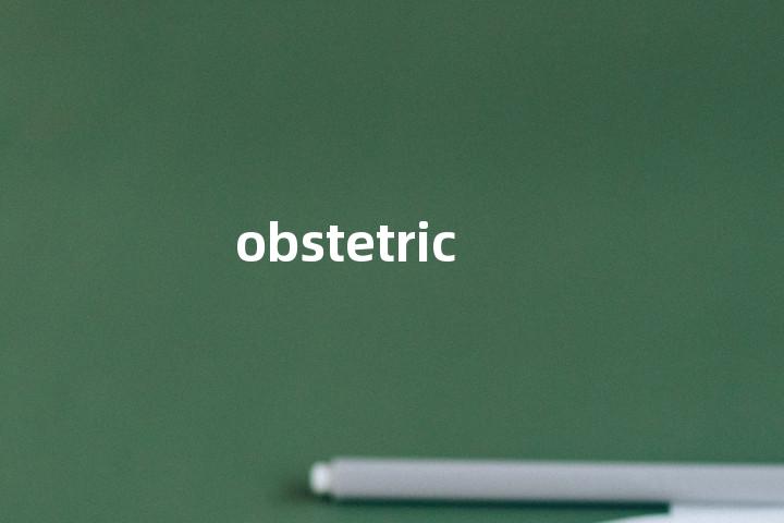 obstetric