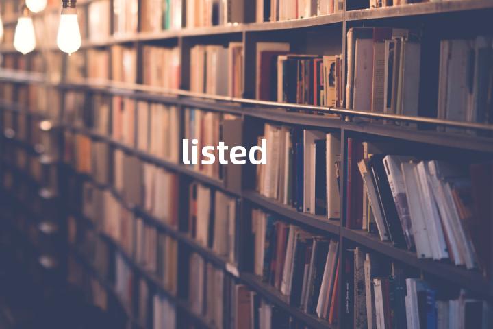 listed