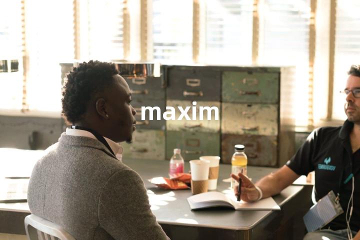maxim
