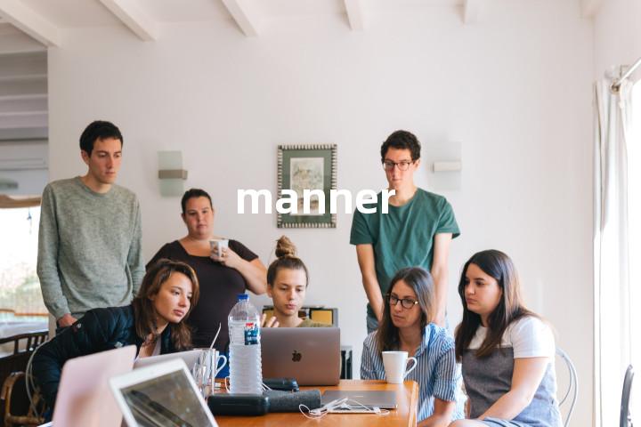 manner