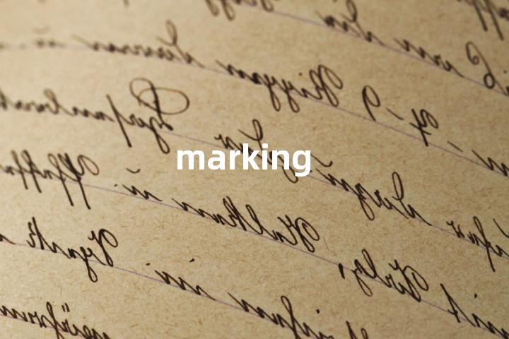 marking