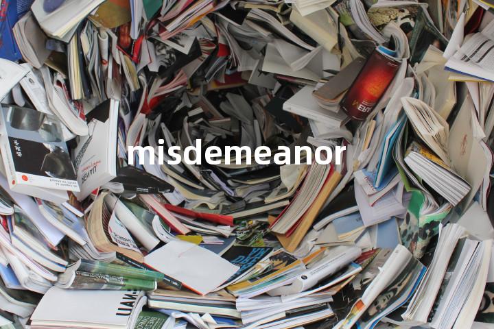 misdemeanor