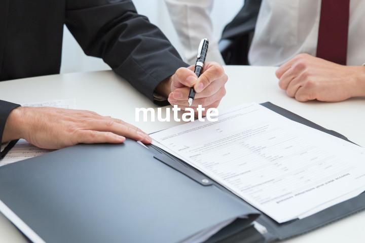 mutate