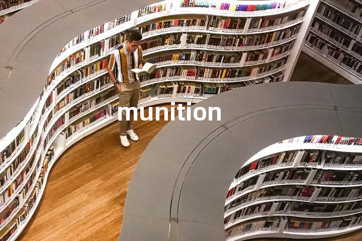munition
