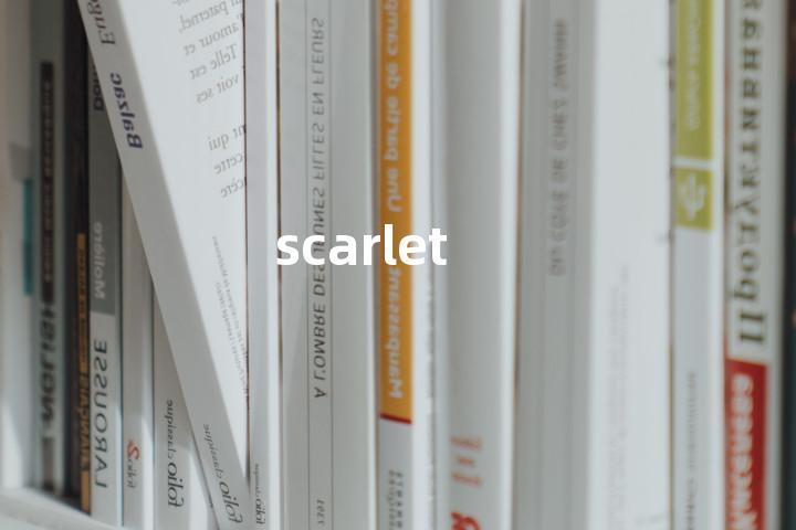scarlet