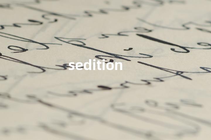 sedition