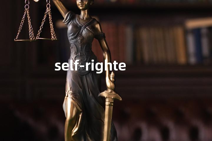 self-righteous
