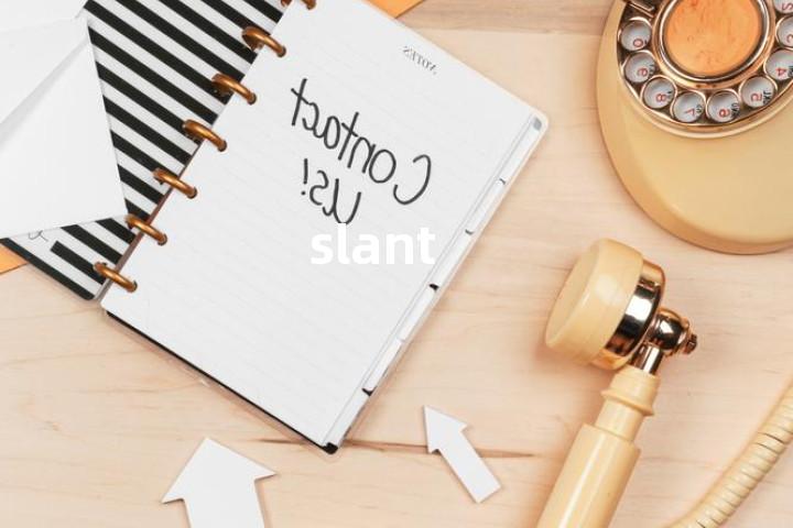 slant