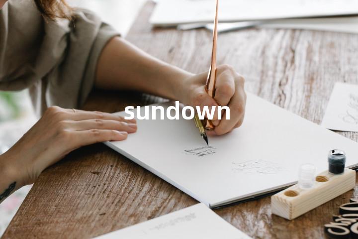 sundown