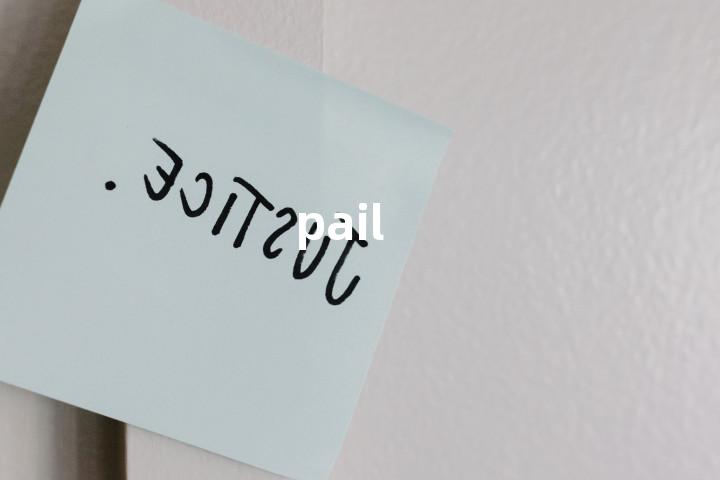 pail