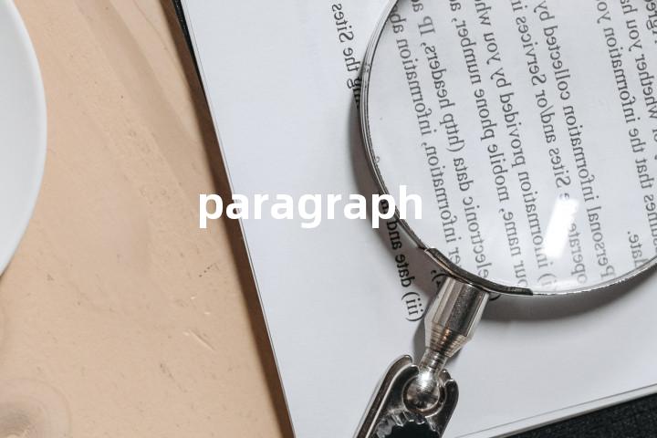 paragraph
