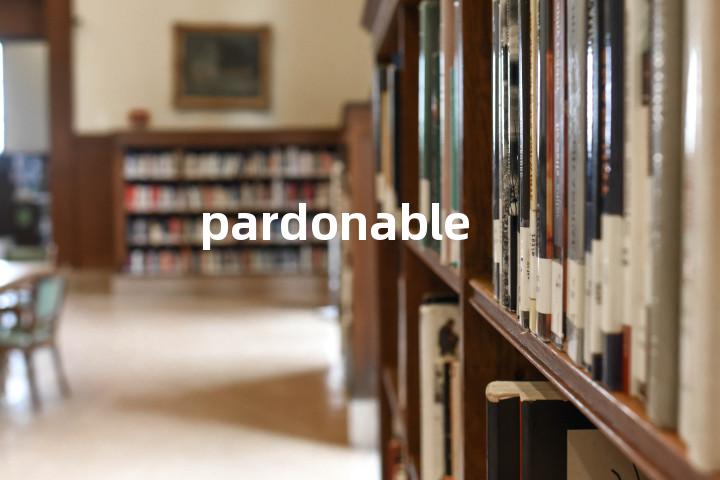 pardonable
